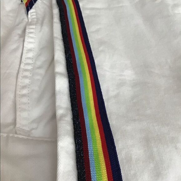 Rachel Roy White Kelly Wide Leg Trouser Pants Size 31 - Picture 8 of 16